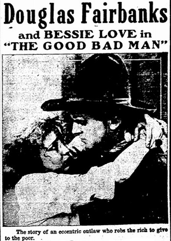 The Good Bad Man film starring Douglas Fairbanks