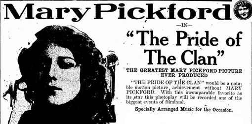 The Pride of the Clan film starring Mary Pickford