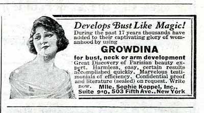 Growdina vintage ad