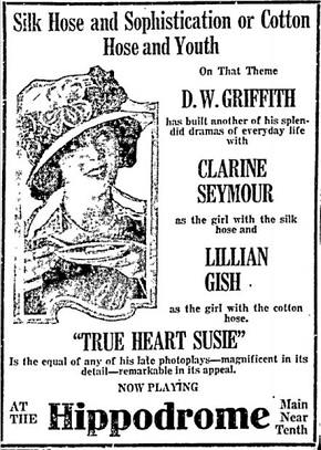 film review True Heart Susie starring Lillian Gish